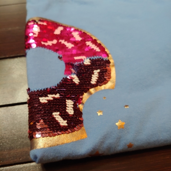 COPY - Gap Kids Flip Sequin Doughnut Tee, M - Picture 3 of 3